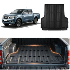 VEVOR Truck Bed Mat, TPE, Compatible with 2022-2026 Nissan Frontier Bed, Heavy Duty Custom Fit, All Weather Protection Pickup Car Trunk Liner Replacement, for 2022-2026 Nissan Frontier Accessories