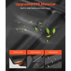 VEVOR Truck Bed Mat, TPE, Fit for 2023-2026 Chevy Colorado&GMC Canyon 5FT Bed, Heavy Duty Custom Fit, All Weather Protection Trunk Liner, for 23-26 Chevrolet Colorado/GMC Canyon Pickup Accessories
