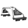 VEVOR Truck Bed Roll Bar, Universal Adjustable Sport Bar Chase Rack Compatible with Full-Size & Mid-Size Pickup, With LED Brake Light, Stainless Steel + Carbon Steel No Rack Included