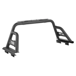 VEVOR Truck Bed Roll Bar, Universal Pickup Sport Adjustable Bar Chase Rack Compatible with Full-Size Truck, Carbon Steel Construction with Extension Light Bracket, No Rack Included