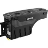 VEVOR Truck Bed Storage Box, 6.6 Gal/25 L Waterproof ABS Wheel Well Tool Box with Anti-Theft Combination Lock, Compatible with 2002-2018 Dodge Ram 1500 2500 3500, Driver Side Left (Drilling Required)