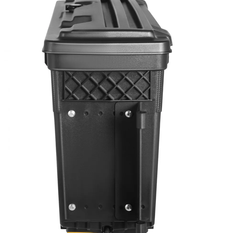 VEVOR Truck Bed Storage Box, Lockable with Password Padlock, 6.6 Gal/25 L ABS Wheel Well Tool Box, Waterproof and Durable, Compatible with Ford F-150 2015-2021, Passenger Side