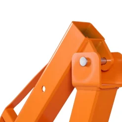 VEVOR Truck Crane, 1500 lbs Pickup Hitch Crane Trailer Hitch Mounted, Manual Hydraulic with 12T Hydraulic Jack, 360° Swivel Telescopic Boom, Foldable Truck Bed Jib for Machine Lumber Equipment Lifting