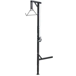 VEVOR Truck Hitch Game Hoist, 400 lbs Load Capacity, Hunting Deer Hoist with 2-inch Receiver, 360-Degree Swivel Shaft & Adjustable Height, Includes Gambrel Winch for Skinning & Cleaning Game