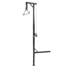 VEVOR Truck Hitch Game Hoist, 500 lbs Load Capacity, Hunting Deer Hoist with 2-inch Receiver, 360-Degree Swivel Shaft & Adjustable Height, Includes Gambrel Winch for Skinning & Cleaning Game
