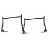 VEVOR Truck Ladder Rack, 49-73 in Width, Extendable Universal Cargo Rack, Heavy Duty Steel with 800 lbs Static Load Capacity, Ideal for Canoes, Surfboards, Ladders, Lumber, Tents, and Large Cargo