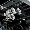 VEVOR 3-Trumpet Air Horn 150dB Super Loud Train Horn for Trucks SUVs, Fits 12V/24V Vehicles & Boats, Powerful Sound, Strong Penetration, Built-in Solenoid Valve, High Airtightness, Heavy-Duty Metal