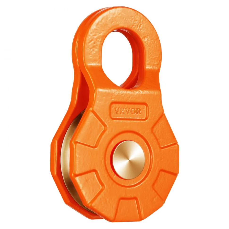 VEVOR 30 T Snatch Block for Winch Recovery, 66,000 lbs Break Strength Pulley System with 0.4" - 0.55" Rope, Heavy Duty Offroad Recovery Accessory for Towing & Recovery on Truck, Tractor, ATV & UTV