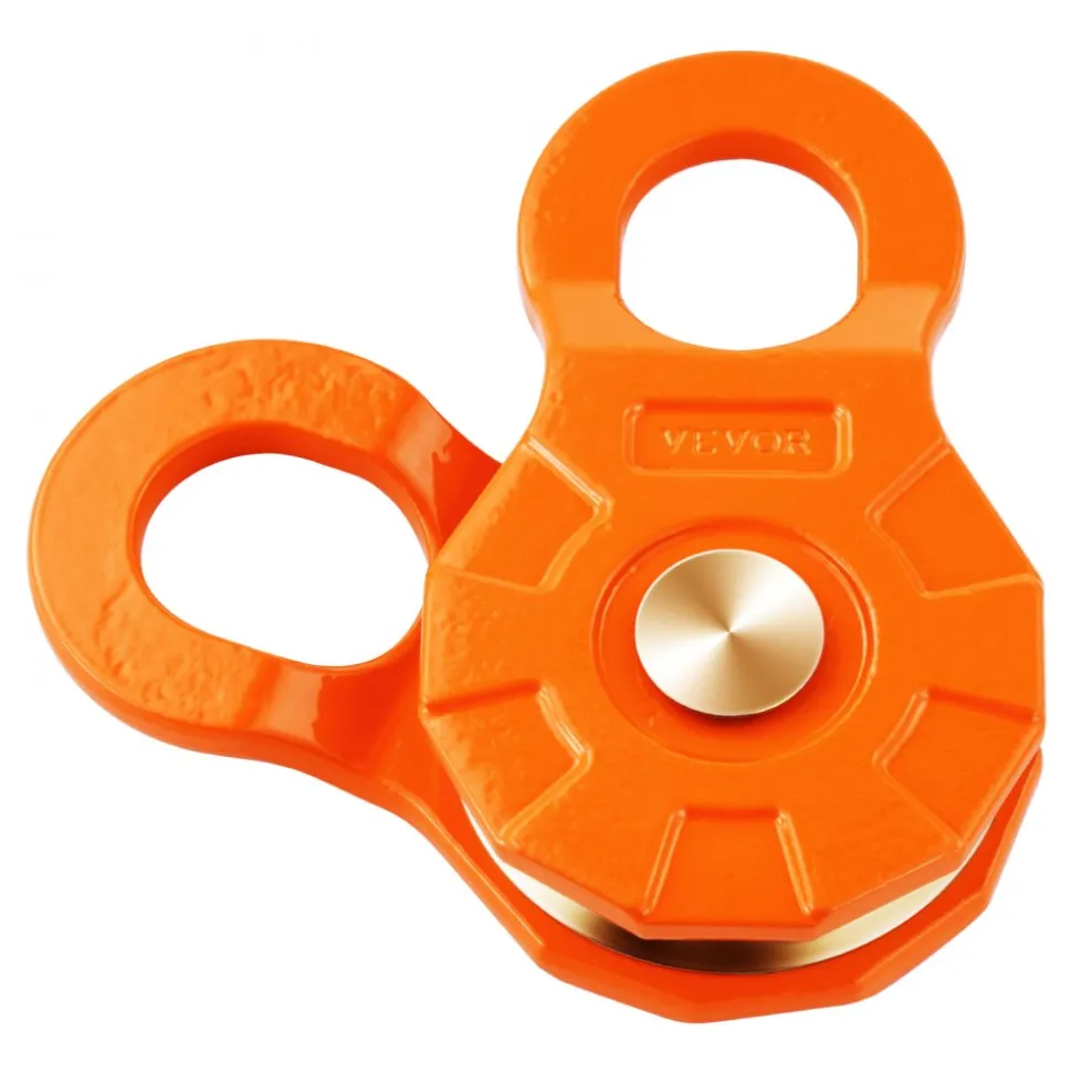 VEVOR 30 T Snatch Block for Winch Recovery, 66,000 lbs Break Strength Pulley System with 0.4" - 0.55" Rope, Heavy Duty Offroad Recovery Accessory for Towing & Recovery on Truck, Tractor, ATV & UTV
