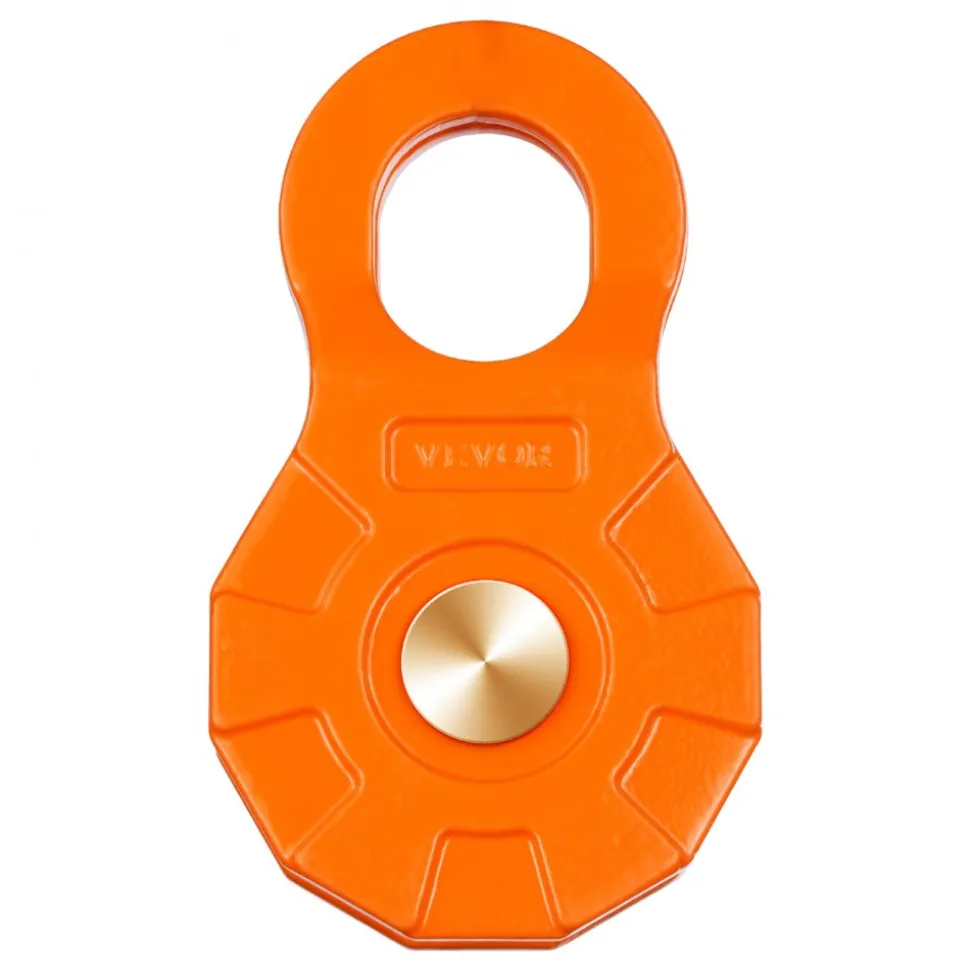 VEVOR 30 T Snatch Block for Winch Recovery, 66,000 lbs Break Strength Pulley System with 0.4" - 0.55" Rope, Heavy Duty Offroad Recovery Accessory for Towing & Recovery on Truck, Tractor, ATV & UTV