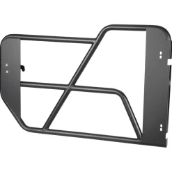 VEVOR Tube Doors, 4-Door, Compatible with 2021-2026 Ford Bronco (Excluding Bronco Sport), Steel Off Road Front & Rear Tubular Half Doors with Rubber Pads, Heavy-Duty Hinges, OE Latch & Limit Straps