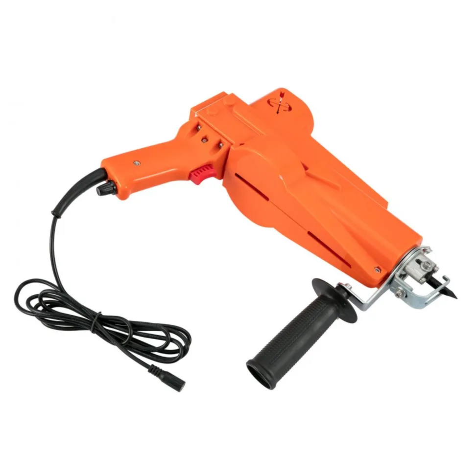 VEVOR Tufting Gun, 2 in 1 Cut & Loop Pile, Electric Carpet Weaving Flocking Machine, Rug Machines Starter Kit, 7-27 Stitches/sec High Speed Rug Making Tools, 4-25 mm Adjustable Height, 110V