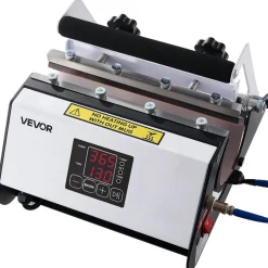 VEVOR Tumbler Heat Press Machine, 30 oz and 40 oz Mug Press, Fast and Even Heating, with Tape, Gloves, Easy Temp and Time Setting, Heat Transfer for Sublimation Tumblers, Cups, Mugs, Black and White
