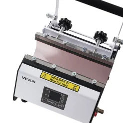VEVOR Tumbler Heat Press Machine, 30 oz and 40 oz Mug Press, Fast and Even Heating, with Tape, Gloves, Easy Temp and Time Setting, Heat Transfer for Sublimation Tumblers, Cups, Mugs, Black and White