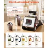 VEVOR Tumbler Heat Press Machine, 40 oz Tumbler Press, Fast and Even Heating, with Tape, Gloves, Easy Temp and Time Setting, Heat Transfer for Sublimation Insulated Tumblers, Cups, Black and White