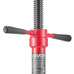 VEVOR Underhoist Support Stand, 1 Ton (2204 lbs) Capacity Under Hoist Jack Stand with Handle, Adjustable Height, Bearing Mounted Spin Handle, Self-Locking Threaded Screw, Support Vehicle Components