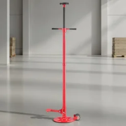 VEVOR Underhoist Support Stand, 1 Ton (2204 lbs) Capacity Under Hoist Jack Stand with Handle, Adjustable Height, Bearing Mounted Spin Handle, Self-Locking Threaded Screw, Support Vehicle Components