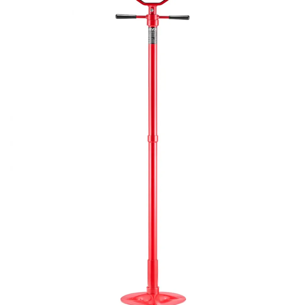 VEVOR Underhoist Support Stand, 3/4 Ton (1653 lbs) Capacity Under Hoist Jack Stand, Lifting from 54.02" to 83.86", Bearing Mounted Spin Handle, Self-Locking Threaded Screw, Support Vehicle Components