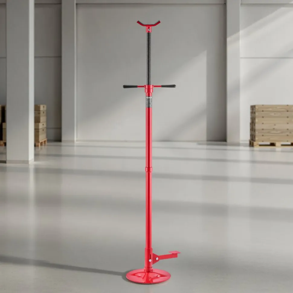 VEVOR Underhoist Support Stand, 3/4 Ton (1653 lbs) Capacity Under Hoist Jack Stand, Lifting from 51.97" to 80", Bearing Mounted Spin Handle, Foot Pedal, 12" Diameter Base, Support Vehicle Components