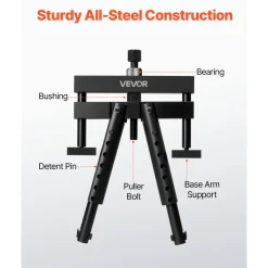 VEVOR Universal Cylinder Liner Puller Assembly, Used for Mack Cummins Cat on Wet Liner from 3-7/8 in to 6-1/4 in Bore, Diesel Engine Cylinder Liner Removal Tool, Replace PT-6400-C, M50010-B, 3376015