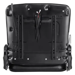 VEVOR Universal Forklift Seat, Fold Down Tractor Seat with Adjustable Angle Back and Micro Switch, 6.3-13.4 inch Extended Slot Comfortable Forklift Seat for Tractor Loader Excavator