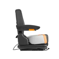 VEVOR Universal Forklift Seat,Tractor Seat with Adjustable Angle Back, Micro Switch and Seatbelt,Wrap-around Forklift Seat for Tractor Loader Excavator
