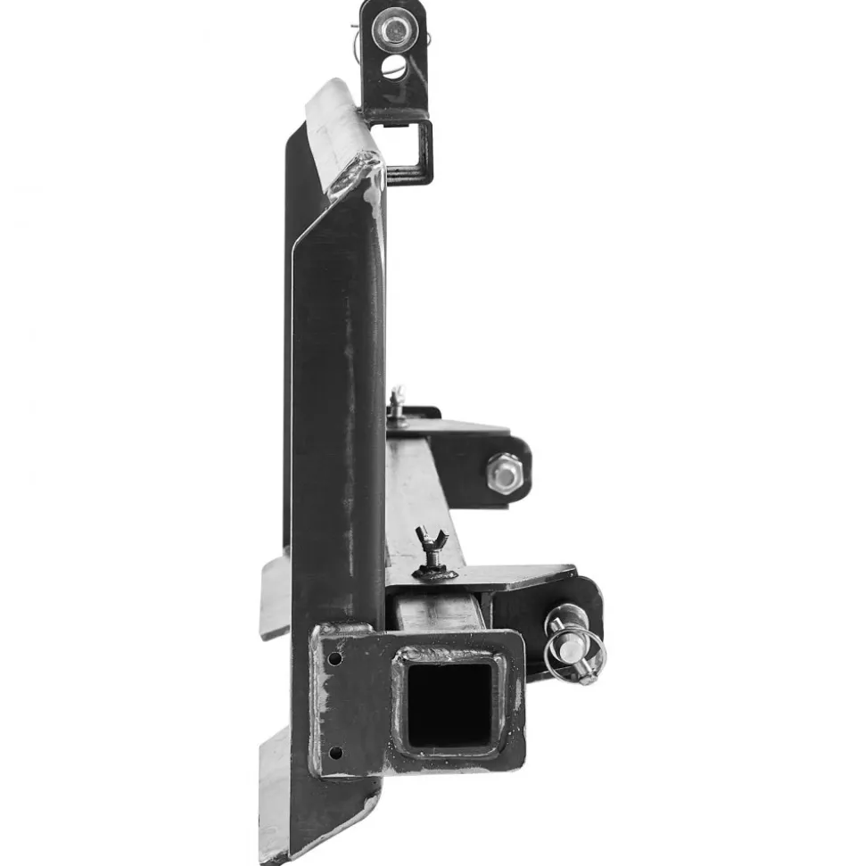 VEVOR Universal 3-point Skid Steer Plate, 3/8" Skid Steer Attachment Plate, 7000lbs Skid Steer Mount Plate Steel Adapter Loader, Compatible with Deere, Kubota, Bobcat, Mahindra Skid Steers, Tractors