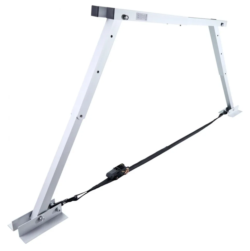 VEVOR Universal RV Stabilizer, RV Bumper Stabilizer for Trailers, Campers, Fifth Wheel, Compact Foldable Design for Easy Storage, Adjustable Height from 12 inch to 28 inch, Reduces RV Wobble, 2PCS
