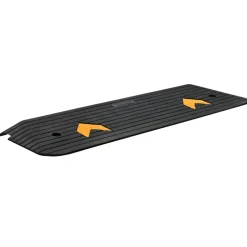 VEVOR Upgraded Rubber Threshold Ramp, 1" Rise Wheelchair Ramp Doorway, Natural Curb Ramp Rated 33069 lbs Load Capacity, Non-Slip Textured Surface Rubber Curb Ramp for Wheelchair and Scooter