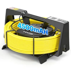 VEVOR 2026 Upgraded Sewer Camera with WiFi, 164ft/50m Drain Pipeline Camera, IP68 Snake Plumbing Cameras with Light - 12 LEDS, Wireless WiFi Connectivity to Phone/Tablet for Sewer Duct Pipe Inspection