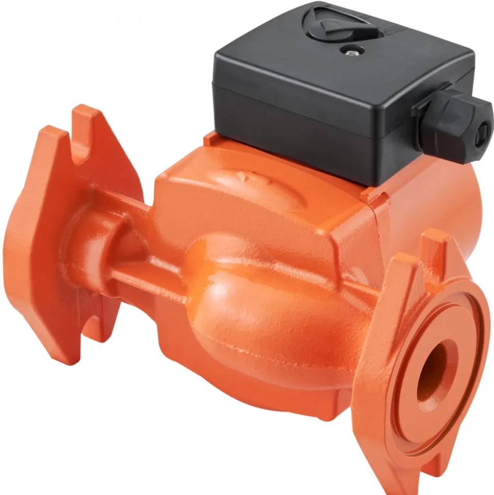 VEVOR UPS15-58FC Hot Water Recirculating Pump, 110V, 82W 17 GPM Hot Water Circulation Pump, 1" NPT Flange 3-Speed Circulator Pump, Quiet Operation Circulator Pump for Home Water Heater System