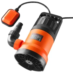 VEVOR Utility Pump, 1 HP, 4000 GPH High Flow, 31 ft Head, Sump Pump Submersible Water Pump Portable Utility Pump with 10 ft Long Power Cord for Draining Water from Swimming Pool Garden Pond Basement