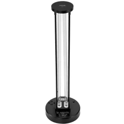 VEVOR UV Light, 25W Ultraviolet Lamp with Ozone Purifier, Portable UVC Lamp with Remote Control, UVO Light Bulb with Base and 30/60/120 Min 3-Gear Timer, for 400 sqft Living Room, Bedroom, Hotel