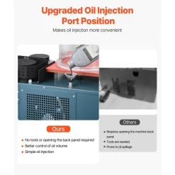 VEVOR Vacuum Investing Casting Machine with Melting Furnace, Convenient Oil Injection Port, Precision Pressure Gauge, All-in-One Machine for Casting Jewelry and Melting Scrap, Silver, Gold, Copper