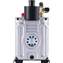 VEVOR Vacuum Pump 12CFM 1 HP Single Stage Air Conditioning Vacuum Pump 110V 5PA Ultimate Vacuum Refrigerant HVAC Air Tool Rotary Vane Vacuum Pump for Automobile Vacuum Evacuation (1-Stage, 12CFM)