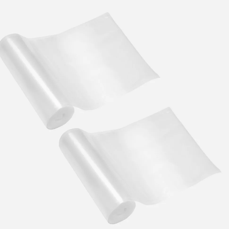 VEVOR Vacuum Sealer Bags, 2 Rolls 11 In x 50 Ft, Non-BPA Food Grade Seal A Meal Bags, Customizable Freezer-friendly Vac Sealing Bag for Food Saver, Food Storage Vacuum Bags for Meal Prep or Sous Vide