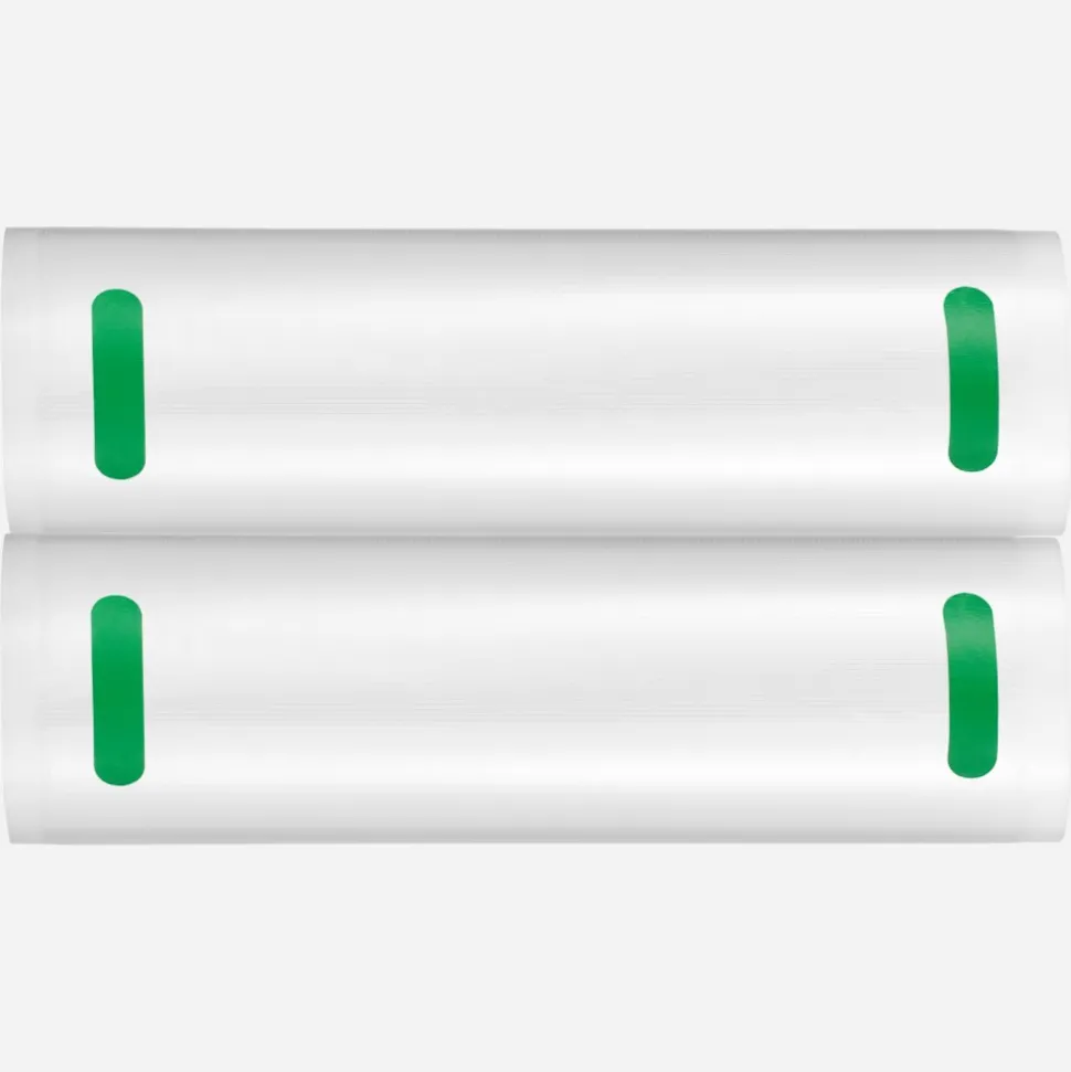VEVOR Vacuum Sealer Bags, 2 Rolls 11 In x 50 Ft, Non-BPA Food Grade Seal A Meal Bags, Customizable Freezer-friendly Vac Sealing Bag for Food Saver, Food Storage Vacuum Bags for Meal Prep or Sous Vide