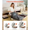 VEVOR Vacuum Storage Bags, 16 Pack Space Saver Vacuum Seal Bags for Clothing, with Pump and Charging Cable, Double Zipper Seal, Thickened PA and PE, Compression for Clothes Storage, Travel Luggage