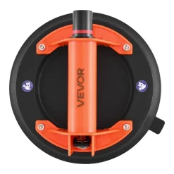 VEVOR Vacuum Suction Cup, 8-Inch Vacuum Glass Lifter with ABS Handle, 400 lbs Max Lifting Capacity Tile Suction Cup Tool with Carrying Case for Lifting Large Tile, Granite, Drywall, Windows (1-Pack)