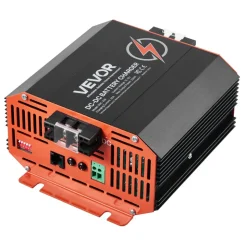 VEVOR 12V 30A DC to DC Battery Charger, 375W, On-Board Battery Charger for Lead-Acid, Lithium, AGM, GEL, and Flooded Batteries, Smart Multi-Stage Charging, for RVs, Commercial Vehicles, Boats, Yachts