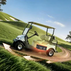 VEVOR 48V 105Ah Golf Cart Lithium Battery, 48 Volt Golf Cart Battery with 200A BMS, LCD Monitor and Mobile APP, LiFePO4 Battery with 600A Peak Current, ABS Shell and 4000+ Cycles, for Golf Carts