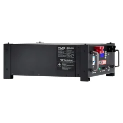VEVOR 48V 400Ah LiFePO4 Lithium Battery, 4 Pack 100Ah, 20.48kWh Capacity, 51.2V Server Rack LiFePO4 Battery with Bluetooth, Max 6000 Cycles, LCD Display, for Off-Grid, Solar System, Backup Power