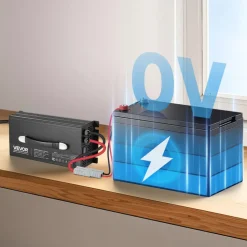 VEVOR 12V 80A Lithium Battery Charger, 14.6V, AC-DC LiFePO4 Smart Charger, with Anderson Connector, LED Indicator, 0V Activation, for Lithium LiFePO4 Deep Cycle Rechargeable Batteries of Boat, RV