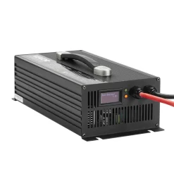 VEVOR 12V 80A Lithium Battery Charger, 14.6V, AC-DC LiFePO4 Smart Charger, with Anderson Connector, LED Indicator, 0V Activation, for Lithium LiFePO4 Deep Cycle Rechargeable Batteries of Boat, RV