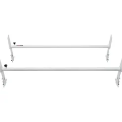 VEVOR Van Roof Ladder Rack, 2 Bar Alloy Steel Ladder Racks, Adjustable from 47.2