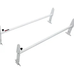 VEVOR Van Roof Ladder Rack, 2 Bar Alloy Steel Ladder Racks, Adjustable from 47.2
