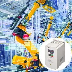 VEVOR Variable Frequency Drive, AC 220V Input 4KW Variable Frequency CNC Drive Inverter Converter, VFD 5.5HP 1 or 3 Phase Input, 3 Phase Output, CNC Motor Inverter Converter for Motor Speed Control