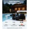 VEVOR Variable Speed Pool Pump, 2 HP, AC 220-240V, 145 GPM, In/Above Swimming Pool Pump with Filter Basket, Powerful Self Priming, Programmable Timer, for Inground and Above Ground Swimming Pool