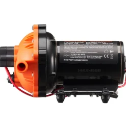 VEVOR 12V Diaphragm Pump, 5 GPM (18.93 L/min), 5-Chamber 12V DC Water Pump with Automatic Pressure Switch 40-100 PSI Adjustable, 1/2'' MNPT Port, for Agricultural Irrigation Construction Site Drainage