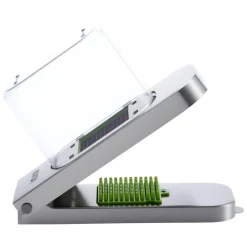 VEVOR Vegetable Chopper, Food Veggie Cutter with 3 Stainless Steel Blades, Onion Slicer with Container, Salad Potato Dicer Kitchen Gadgets & Essentials Home Appliances Tools for Easy DIY, Silver